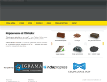 Tablet Screenshot of mucha.com.pl
